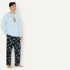 imageAmazon Essentials Disney  Marvel  Star Wars Mens Flannel Pajama Sleep SetsJedi Master