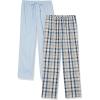 Dusty Blue/Navy Plaid
