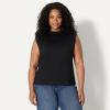 imageAmazon Essentials Demis Pick Womens RelaxedFit Cotton Muscle TeeBlack