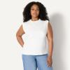 imageAmazon Essentials Demis Pick Womens RelaxedFit Cotton Muscle TeeWhite