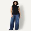 imageAmazon Essentials Demis Pick Womens SlimFit Sleeveless HighNeck TopBlack