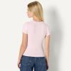 imageAmazon Essentials Demis Pick Womens SlimFit Stretch Rib ShortSleeve TeePastel Lilac