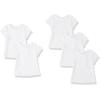 imageAmazon Essentials Girls ShortSleeve TShirtsWhite