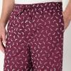 imageAmazon Essentials Mens StraightFit Woven Pajama Pant with PocketsBurgundy Puffin