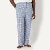 imageAmazon Essentials Mens StraightFit Woven Pajama Pant with PocketsLight Blue White Plaid