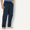 imageAmazon Essentials Mens StraightFit Woven Pajama Pant with PocketsNavy