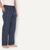 imageAmazon Essentials Mens StraightFit Woven Pajama Pant with PocketsNavy Paisley