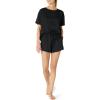 imageAmazon Essentials womens Satin Pajama Cami and Shorts SetBlack