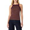 Burgundy Brown Stripe