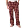imageAmazon Essentials Mens StraightFit Woven Pajama Pant with PocketsBurgundy Rust Mix Plaid