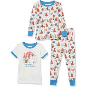 imageAmazon Essentials Boys SnugFit Cotton Pajama Sleepwear Sets3piece Star Wars Mando Winter