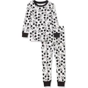 imageAmazon Essentials Boys SnugFit Cotton Pajama Sleepwear SetsMickey Vibes