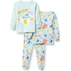 imageAmazon Essentials Disney Girls Pajama Set Previously Spotted ZebraStitch Breakfast