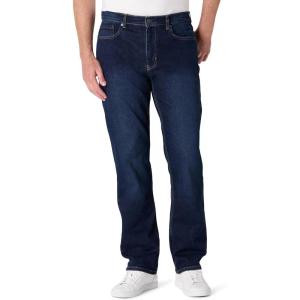imageAmazon Essentials Mens RelaxedFit JeansDark Midnight Wash