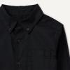 image:imageAmazon Essentials Boys Long Sleeve Oxford Button Down ShirtBlack