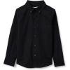 image:imageAmazon Essentials Boys Long Sleeve Oxford Button Down ShirtBlack
