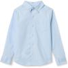 image:imageAmazon Essentials Boys Long Sleeve Oxford Button Down ShirtLight Blue