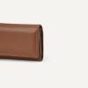 image:imageAmazon Essentials Womens Long Flap Continental LeatherTan