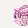 image:imageAmazon Essentials Womens Multifunctional Quilted Costmetic Case with Makeup Brush Storage Leopard One SizePink Floral