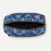 image:imageAmazon Essentials Womens Quilted Travel Makeup Bag Blue Floral One SizeBlue Floral