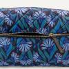 image:imageAmazon Essentials Womens Quilted Travel Makeup Bag Blue Floral One SizeBlue Floral
