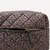 image:imageAmazon Essentials Womens Quilted Travel Makeup Bag Blue Floral One SizeLeopard
