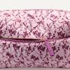 image:imageAmazon Essentials Womens Quilted Travel Makeup Bag Blue Floral One SizePink Floral