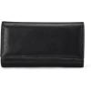 image:imageAmazon Essentials Womens Long Flap Continental LeatherBlack