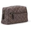 image:imageAmazon Essentials Womens Quilted Travel Makeup Bag Blue Floral One SizeLeopard