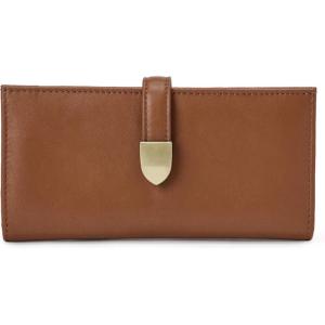 image:imageAmazon Essentials Womens Leather ClutchTan