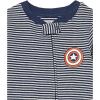 image:imageAmazon Essentials Disney  Marvel  Star Wars Unisex Babies Toddlers and Kids Footed Sleepers Zip Up Pajamas MultipacksMarvel Captain America