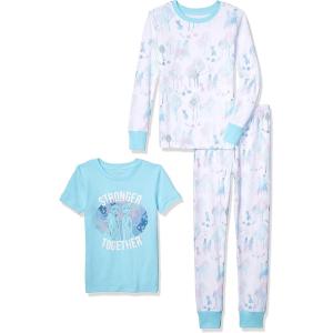 image:imageAmazon Essentials Disney  Marvel  Star Wars Babies Toddlers and Girls Pajama Set3piece Frozen 2 Stronger Together