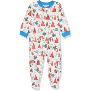 image:imageAmazon Essentials Disney  Marvel  Star Wars Unisex Babies Toddlers and Kids Footed Sleepers Zip Up Pajamas MultipacksStar Wars Mando Winter  Sleep  Play