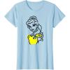 image:imageAmazon Essentials Mens Princess Belle Linework Portrait TShirt White SmallBaby Blue