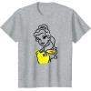 image:imageAmazon Essentials Mens Princess Belle Linework Portrait TShirt White SmallHeather Grey