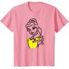 image:imageAmazon Essentials Mens Princess Belle Linework Portrait TShirt White SmallPink