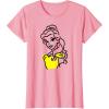 image:imageAmazon Essentials Mens Princess Belle Linework Portrait TShirt White SmallPink