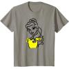 image:imageAmazon Essentials Mens Princess Belle Linework Portrait TShirt White SmallSlate Grey