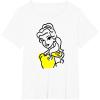 image:imageAmazon Essentials Mens Princess Belle Linework Portrait TShirt White SmallWhite