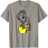 image:imageAmazon Essentials Mens Princess Belle Linework Portrait TShirt White SmallSlate Grey