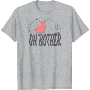 image:imageAmazon Essentials Winnie the Pooh Wavy Oh Bother TShirtHeather Grey