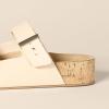 image:imageAmazon Essentials Womens Adjustable Double Strap Cork SandalsBeige