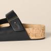 image:imageAmazon Essentials Womens Adjustable Double Strap Cork SandalsBlack
