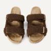 image:imageAmazon Essentials Womens Adjustable Double Strap Cork SandalsBrown