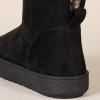image:imageAmazon Essentials Womens Faux Fur Shearling BootBlack Microsuede