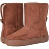 image:imageAmazon Essentials Womens Faux Fur Shearling BootChestnut Brown Microsuede