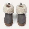 image:imageAmazon Essentials Womens Faux Fur Shearling BootGrey Microsuede