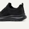 image:imageAmazon Essentials Womens Lightweight Knit Cross Trainer SneakersBlackBlack