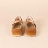 image:imageAmazon Essentials Womens Velvet Mary Jane Ballet Flat with Buckle StrapApricot Orange Velvet