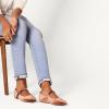 image:imageAmazon Essentials Womens Velvet Mary Jane Ballet Flat with Buckle StrapBrown Velvet